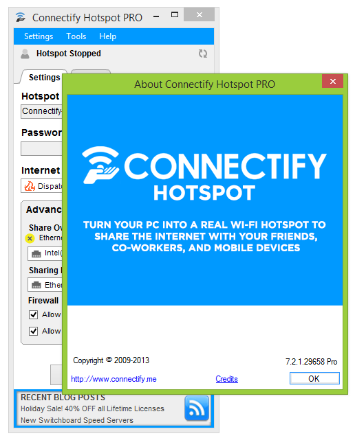 Connectify lite full crack download